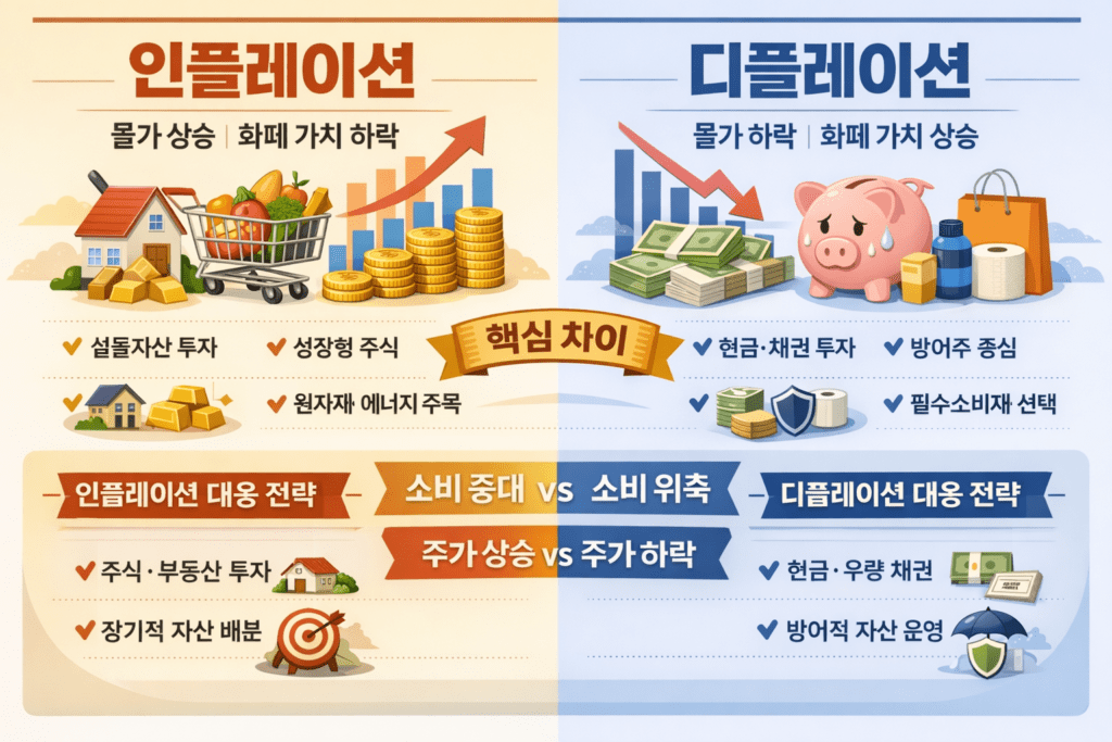 인플레이션 디플레이션