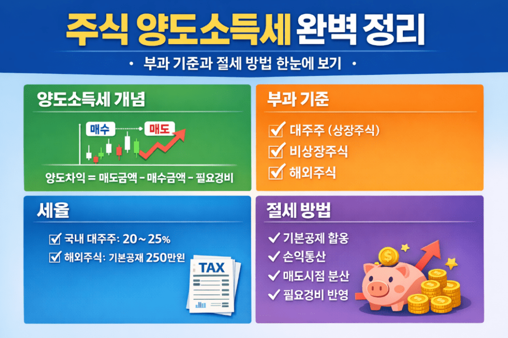 주식 양도소득세